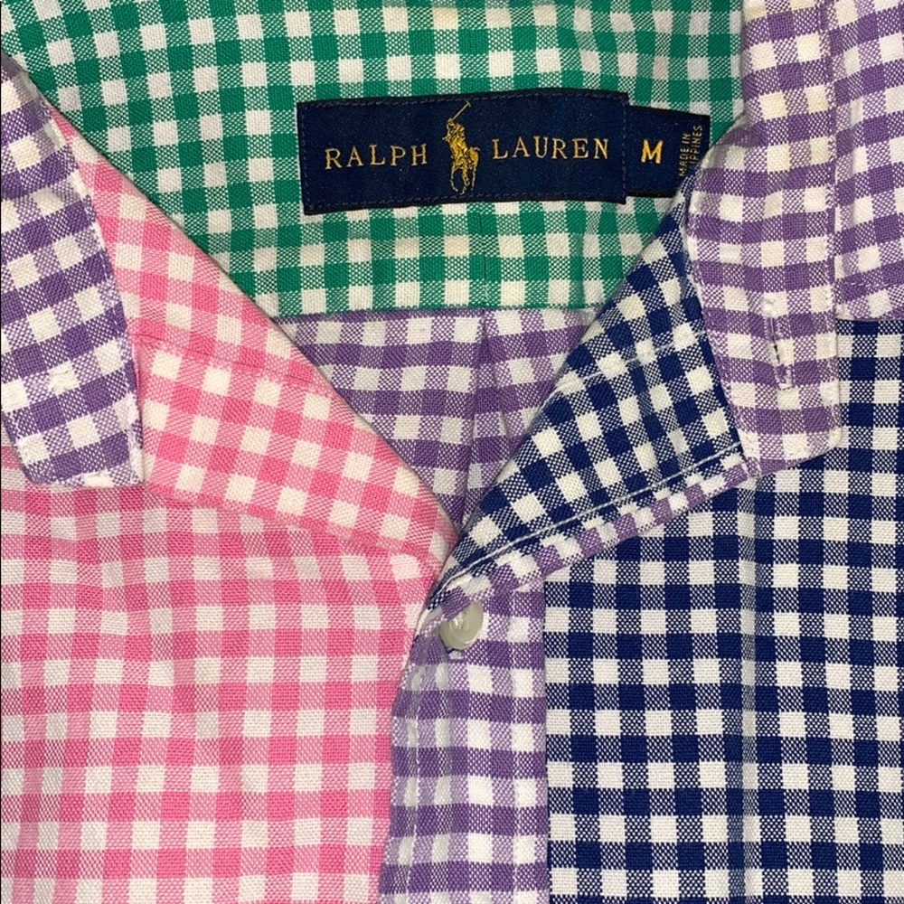 Men’s medium Polo by Ralph Lauren button up shirt